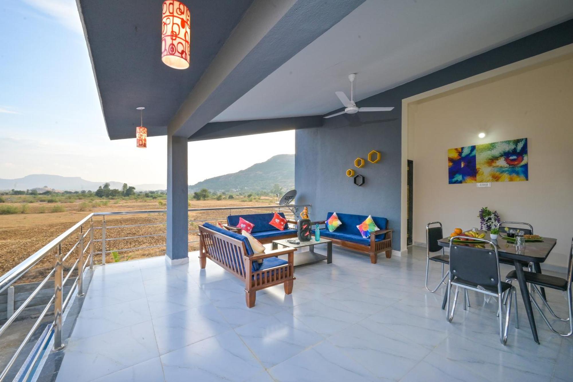 Empyrean Stay II Mirage Villa II Ac II 4Bhk II Largest Pool In Lonavala Li Εξωτερικό φωτογραφία