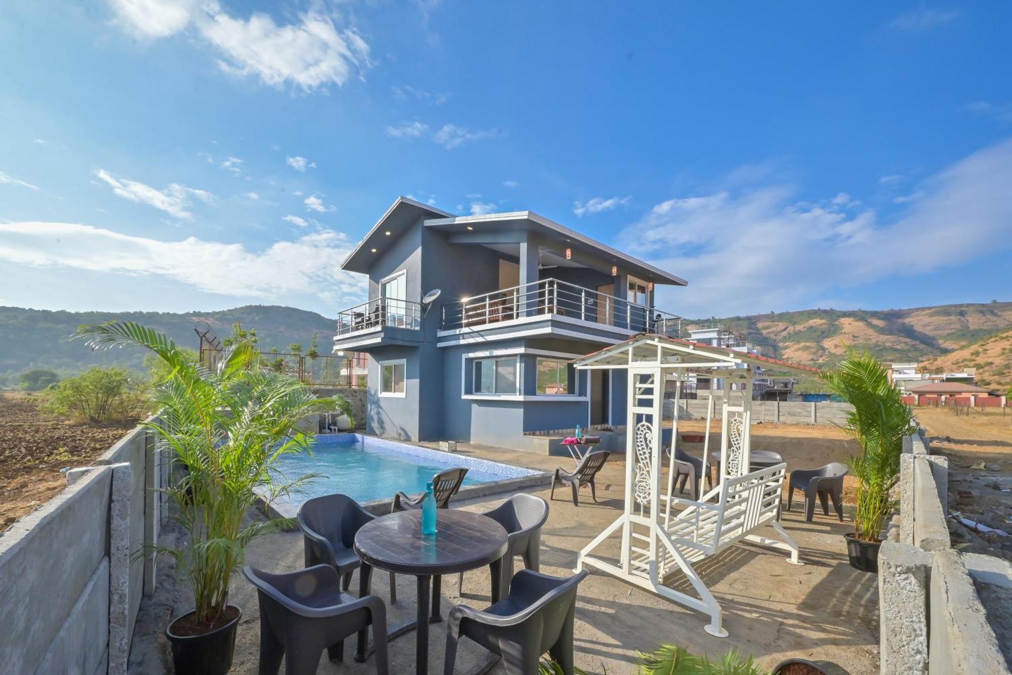 Empyrean Stay II Mirage Villa II Ac II 4Bhk II Largest Pool In Lonavala Li Εξωτερικό φωτογραφία