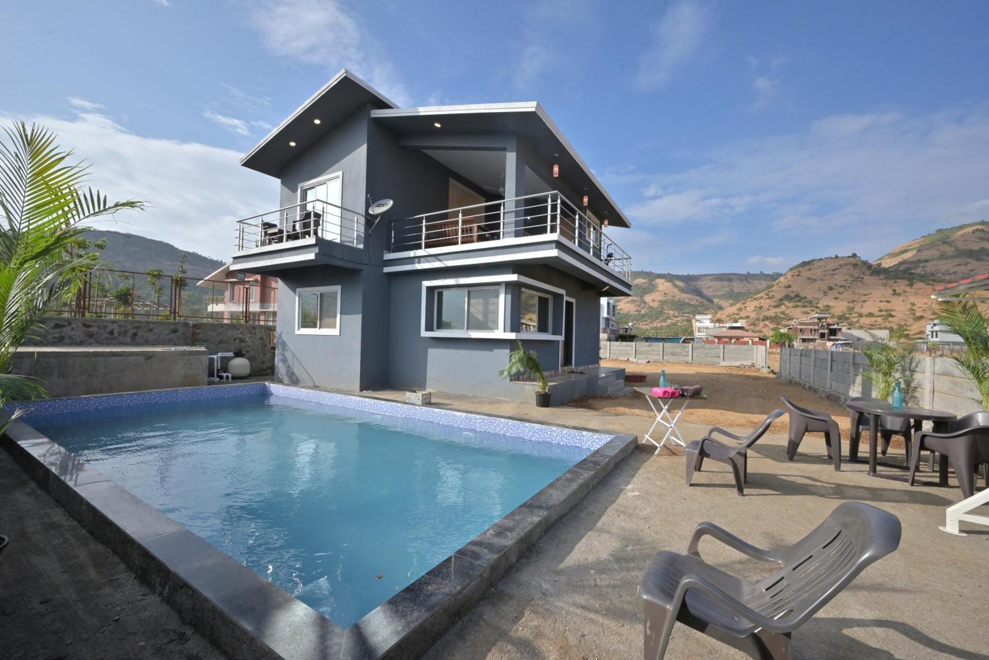 Empyrean Stay II Mirage Villa II Ac II 4Bhk II Largest Pool In Lonavala Li Εξωτερικό φωτογραφία