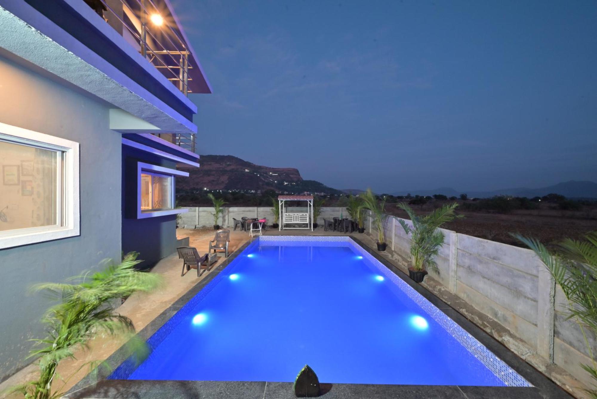 Empyrean Stay II Mirage Villa II Ac II 4Bhk II Largest Pool In Lonavala Li Εξωτερικό φωτογραφία