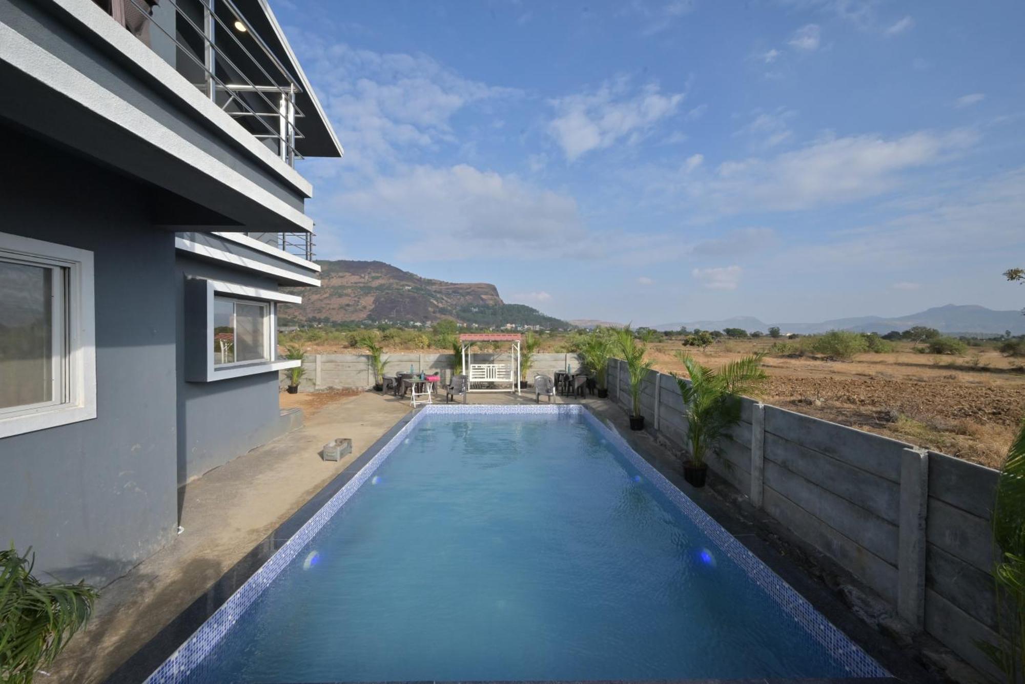 Empyrean Stay II Mirage Villa II Ac II 4Bhk II Largest Pool In Lonavala Li Εξωτερικό φωτογραφία