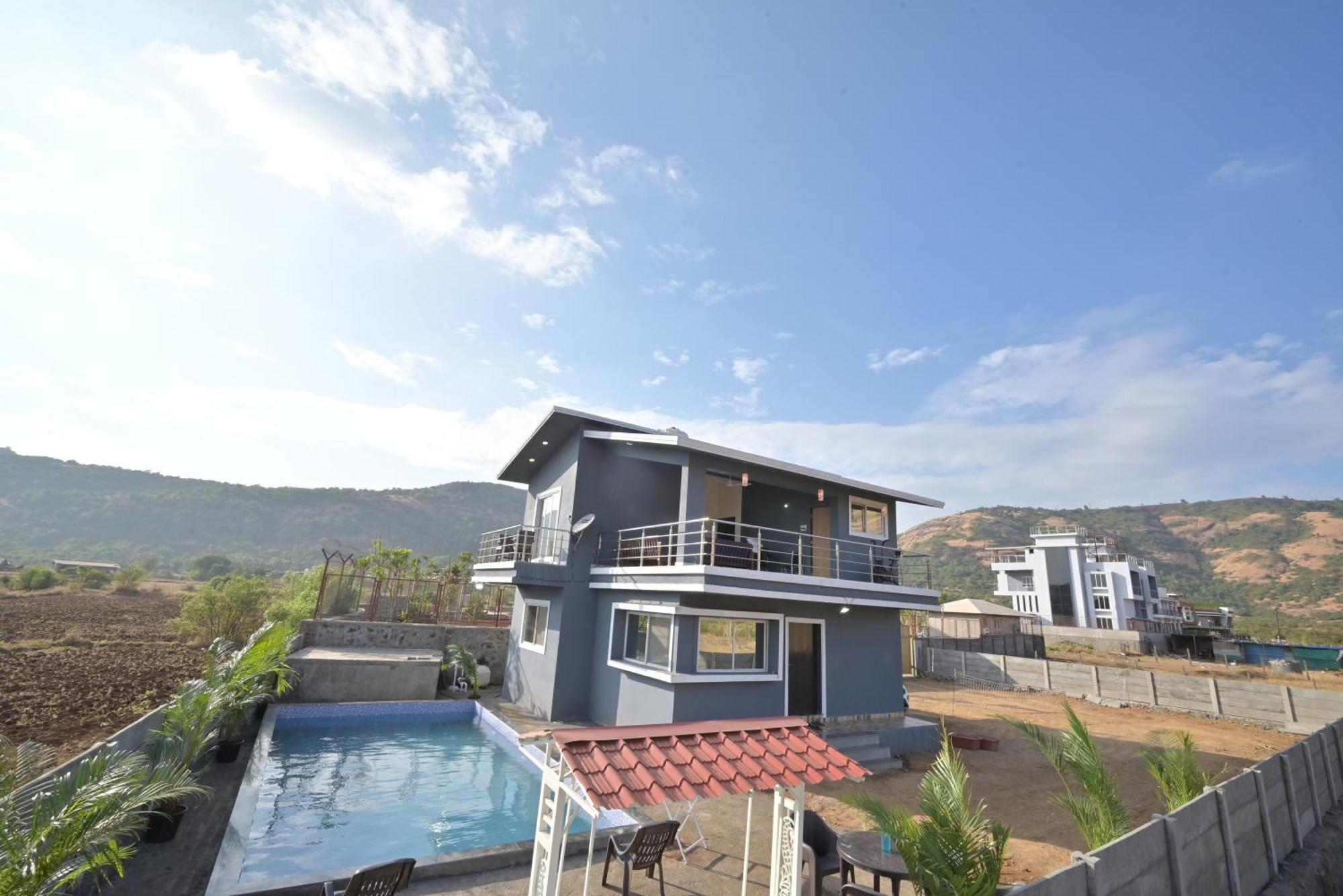 Empyrean Stay II Mirage Villa II Ac II 4Bhk II Largest Pool In Lonavala Li Εξωτερικό φωτογραφία