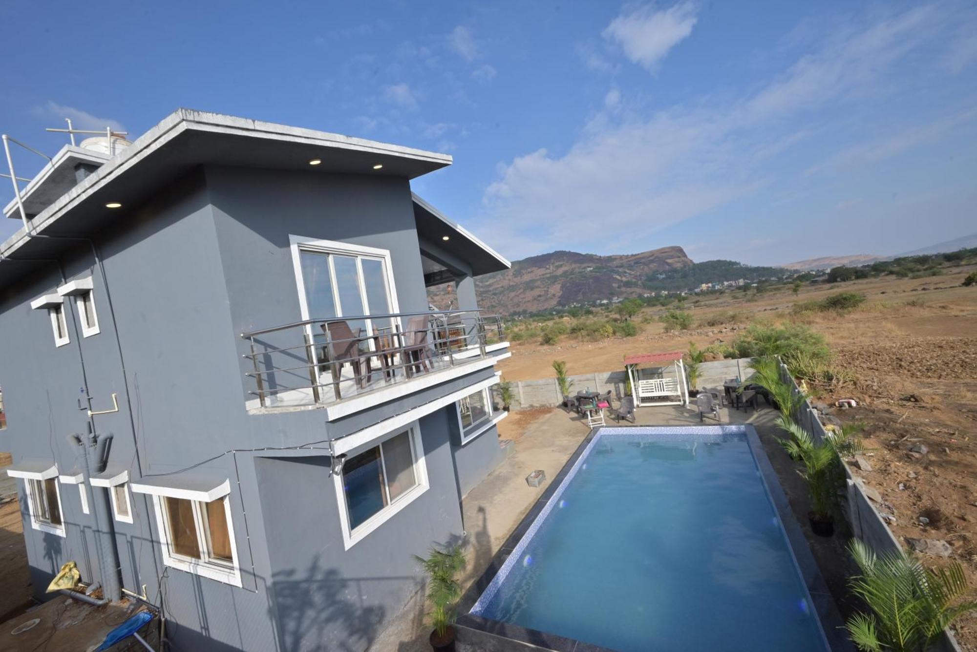 Empyrean Stay II Mirage Villa II Ac II 4Bhk II Largest Pool In Lonavala Li Εξωτερικό φωτογραφία